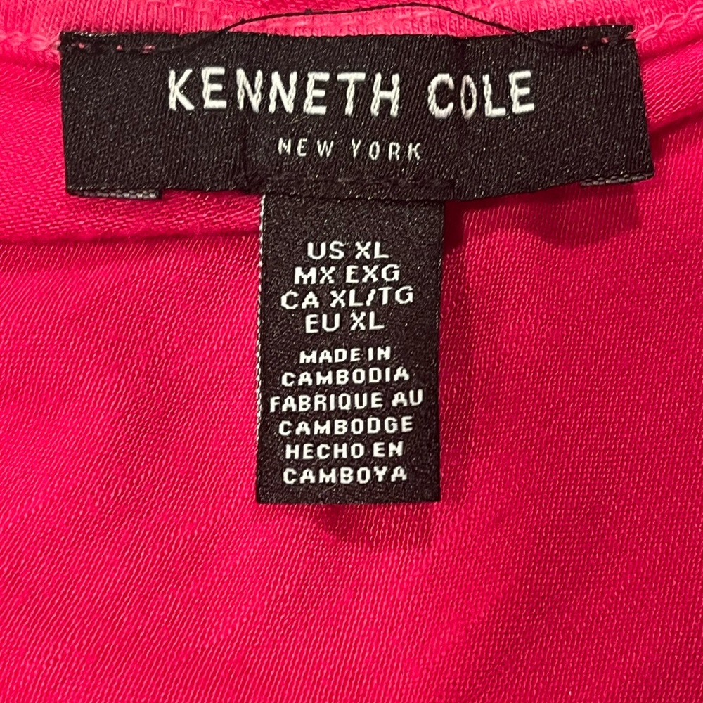 Kenneth Cole Tank. Size XL. Pink and fades - Picture 6 of 8
